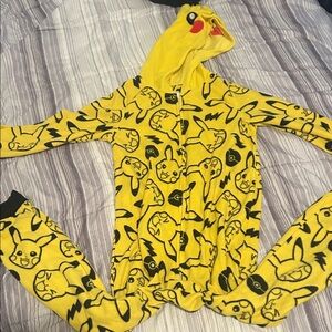 Yellow Pikachu Onesie